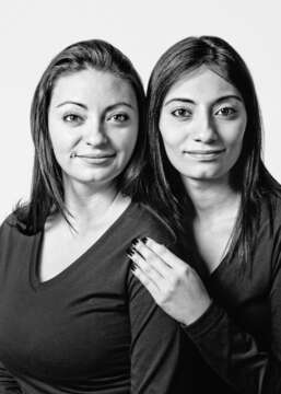 Doppelgänger: Fotos de gente idéntica con origen Biológico diferente.