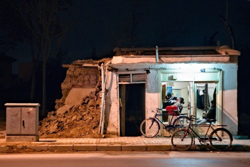 A barber shop in Turkey 2011. Photograph: Hayri Kodal/Courtesy of Atkins CIWEM Environmental Photographer of the Year