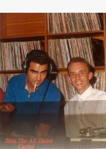 Con Joan Ribas en Pacha 1987
