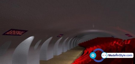 Estación Arsenal en Paris como teatro.