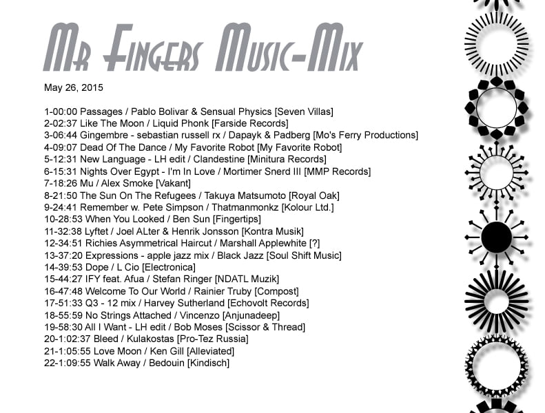 Mr. Fingers Music Mix