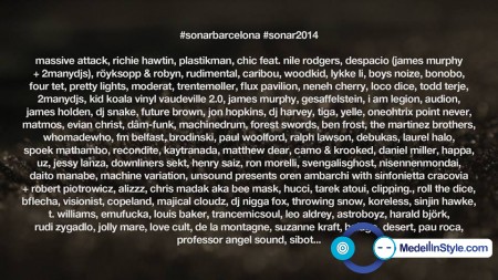 Sónar 2014 confirma nuevos artistas