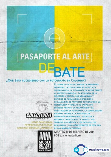 Taller Gratis: Pasaporte al Arte – ¿Qué está sucediendo con la fotografía en Colombia?