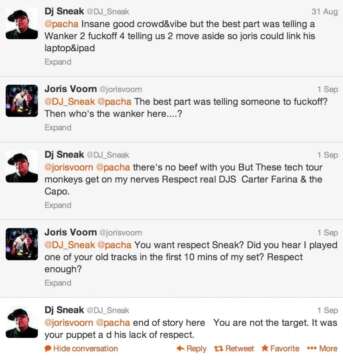 Joris Voorn vs Dj Sneak&#8230;