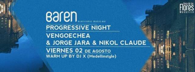 Hoy viernes en Baren Bar (Lleras) Jorge Jara &#038; Nikol Claude + Dj X + Vengoechea