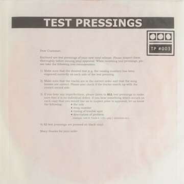 Demdike Stare &#8211; Testpressing#003