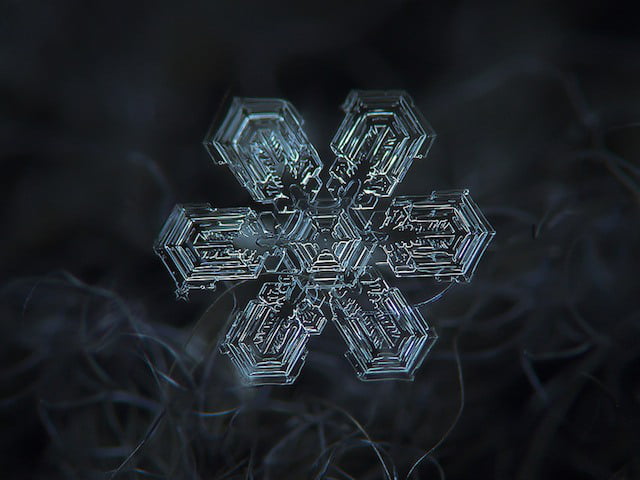 Spectacular Snowflakes From a Close-Up View